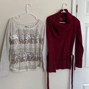 Express Bundle: Women’s sweaters size small